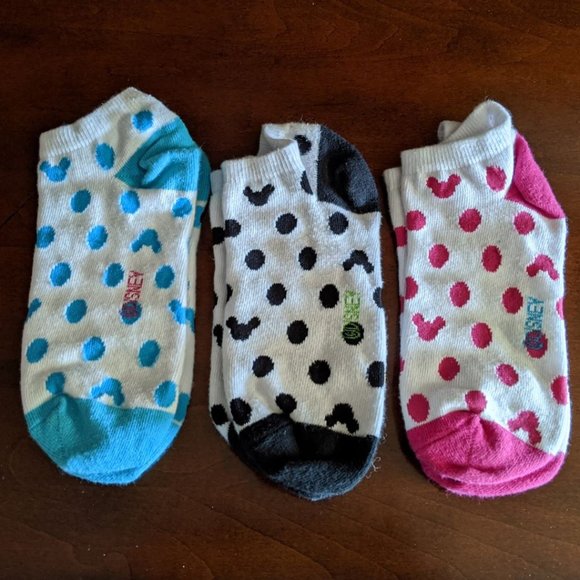 2/$18 Disney World Socks Mickey Mouse Icon - Picture 1 of 5